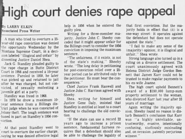 Clipping from The Independent-Record